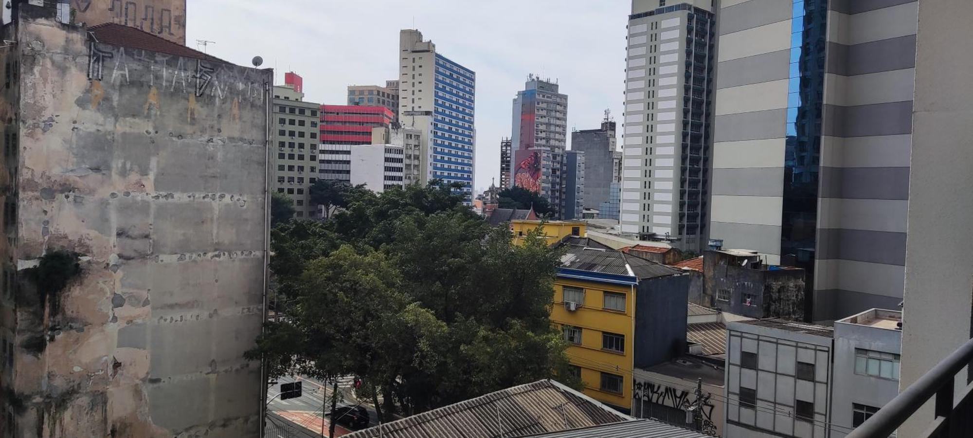 Liberdade Sp A 250M Do Metro Lägenhet São Paulo Exteriör bild